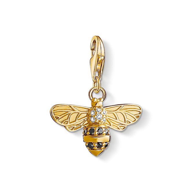 Hovedbilde THOMAS SABO charm- bie, forgylt sølv