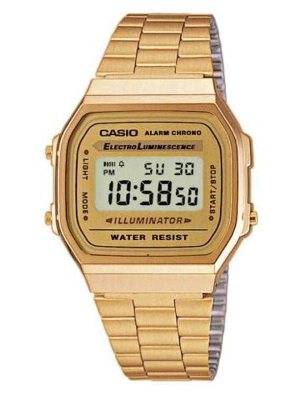 Casio Vintage Iconic 36mm 3ATM A168WG-9EF