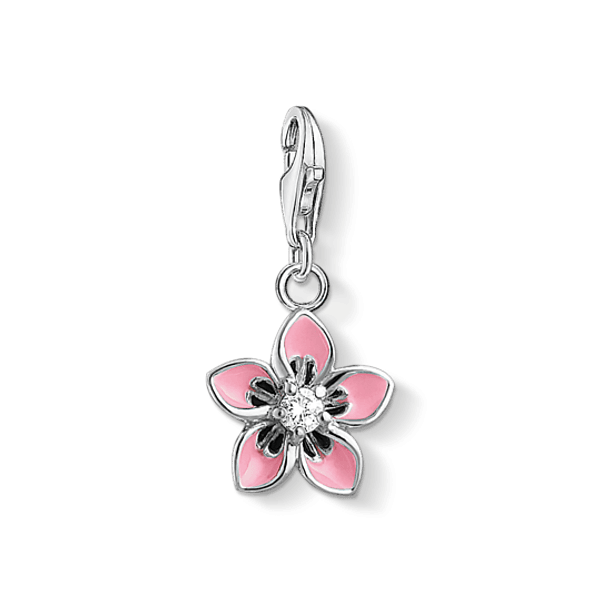 Hovedbilde THOMAS SABO charm- Rosa blomst