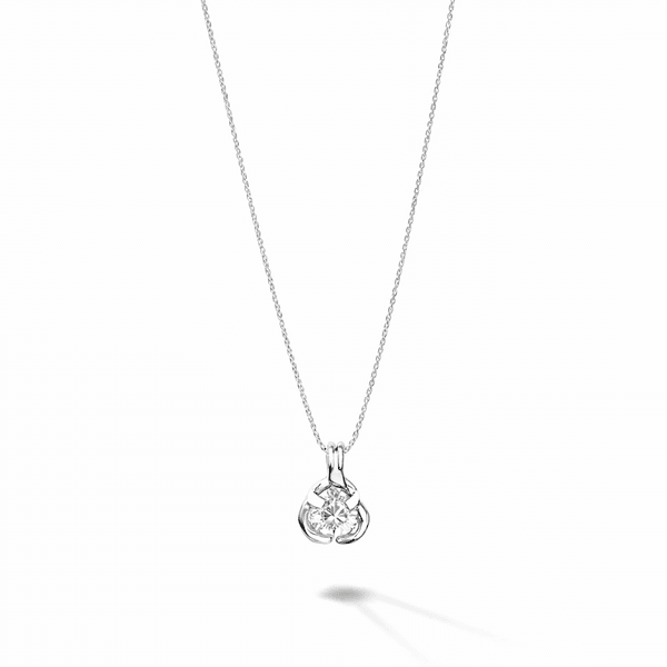 Hovedbilde PILGRIM ECHO halskjede sølvbelagt- 40 + 9 cm