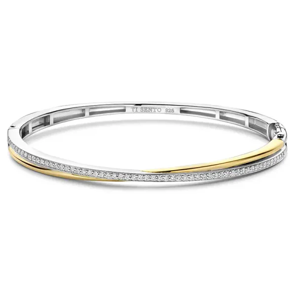 Hovedbilde Ti Sento armring med lås-  23045ZY L-19cm