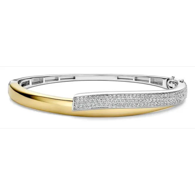 Hovedbilde Ti Sento armring med lås L-19cm