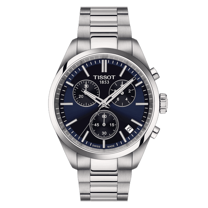 Hovedbilde Tissot PR 100, Ø40mm, 10ATM, Chrono, Blå