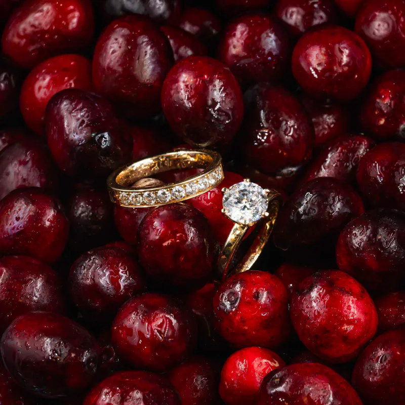 Ring CONTESSA 585 gull med LAB grown diamant 2,00ct VS1