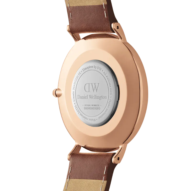 DW Classic St. Mawes Artic blå- brun- Ø40mm DW00100626