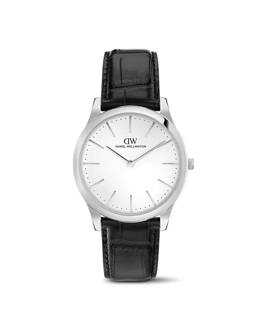Hovedbilde DW PATHFINDER HERREKLOKKE MED SORT REM (39MM)