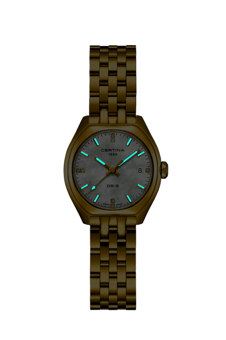 Hovedbilde Certina Ø28mm 100m' DS-2 diamanter, perlemor