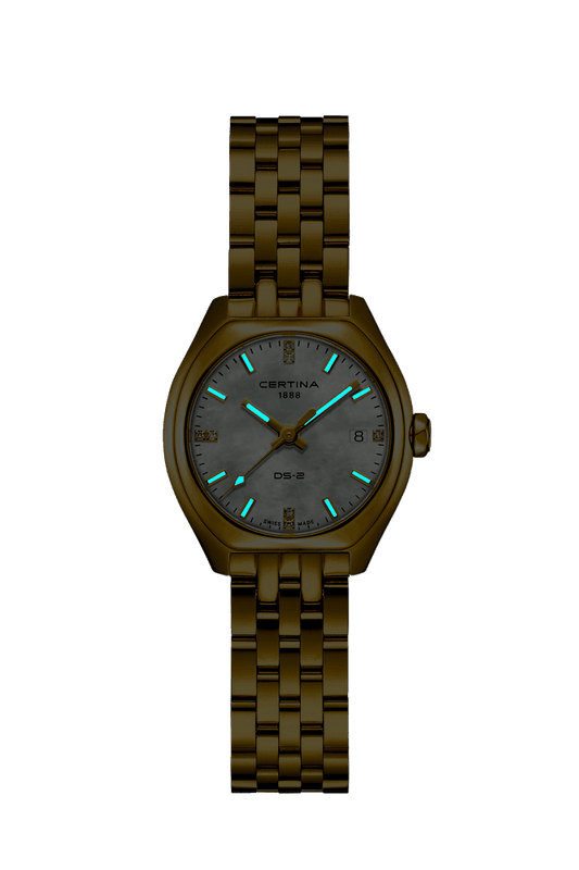 Certina DS-2 Lady- diamanter, perlemor, Ø28mm
