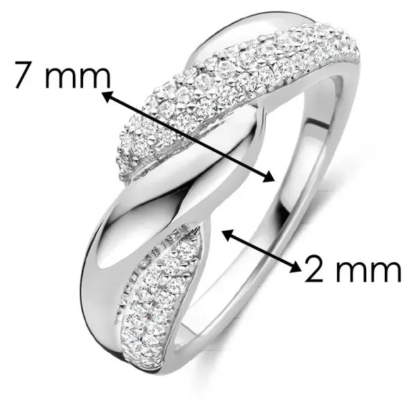 Hovedbilde Ti sento ring- 12370ZI