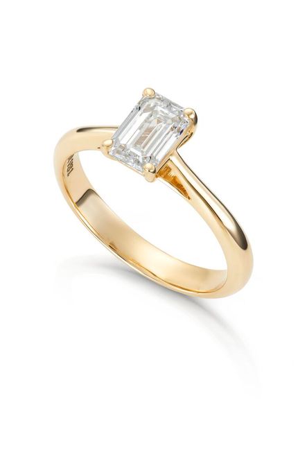 Hovedbilde Ring ESTELLE 585 gull med LAB grown diamant, ...