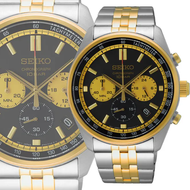 Hovedbilde Seiko Ø41mm Chrono 100m' SSB430P1
