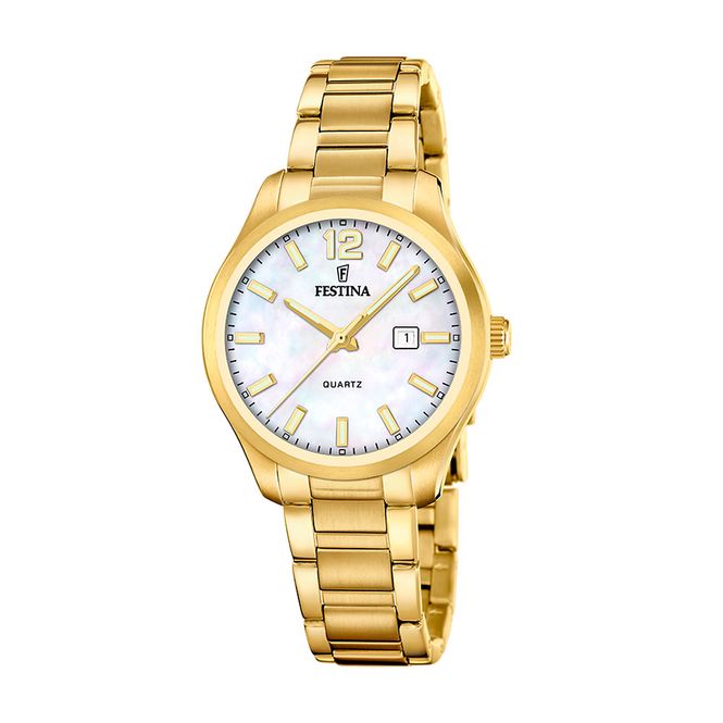 Hovedbilde Festina, dame, lenke, PVD, perlemorskive - 5 ATM, ...