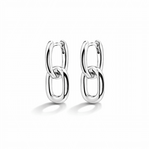 Hovedbilde PILGRIM EUPHORIC ørepynt, sølvbelagt- 20mm