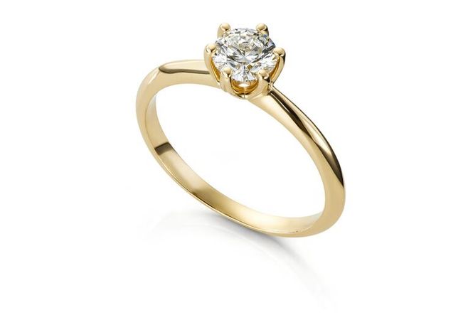 Hovedbilde Ring ALEXANDRA 585 gull med LAB grown diamant ...