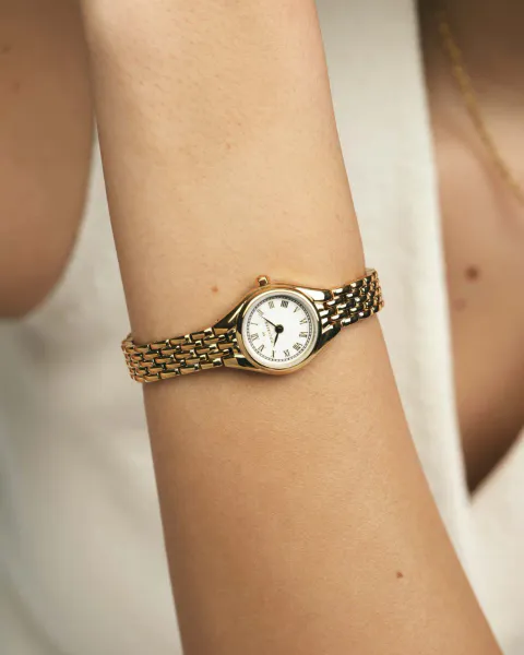 Hovedbilde Mockberg- Heritage Gullfarget / Hvit 19mm