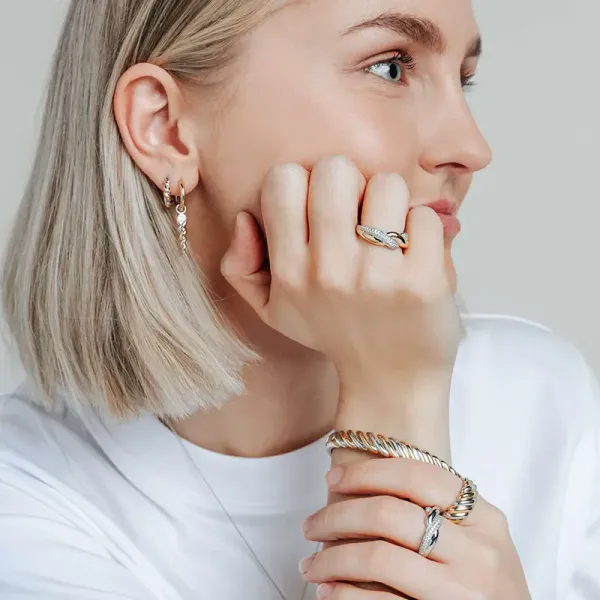 Hovedbilde Ti sento ring- 12370ZI