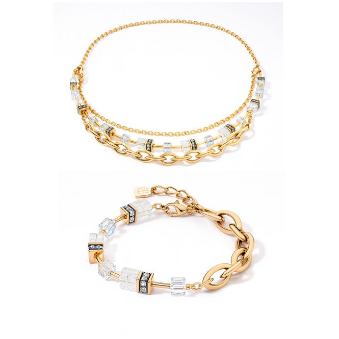 Hovedbilde Coeur de Lion sett- halskjede + armbånd ...