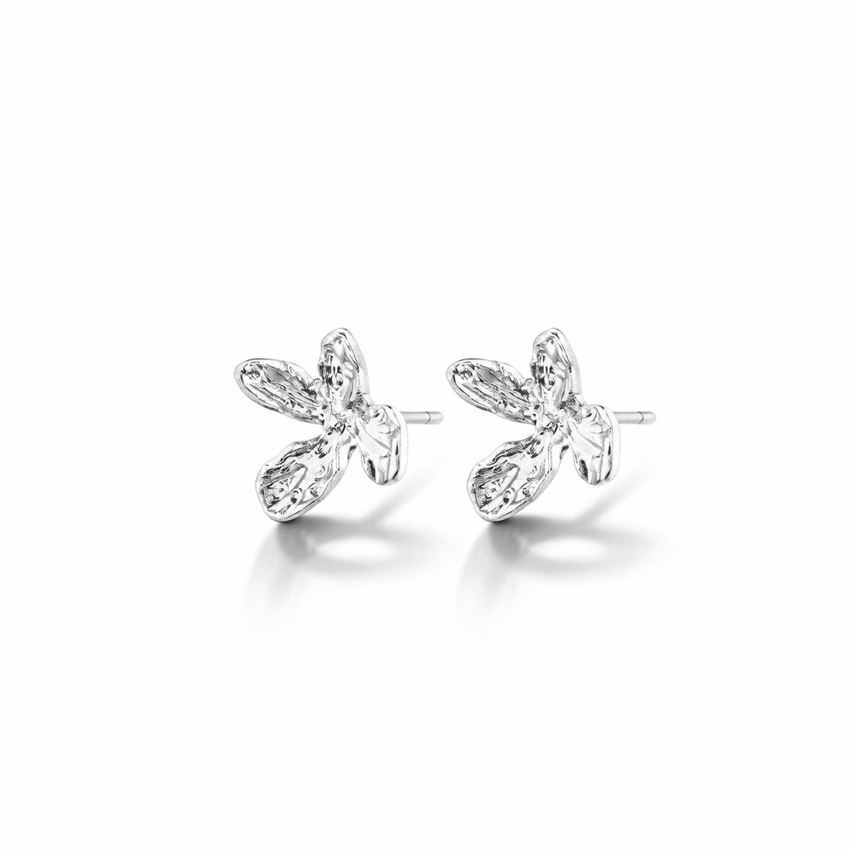 PILGRIM AGLAIA øredobber sølvbelagt- Ø10mm