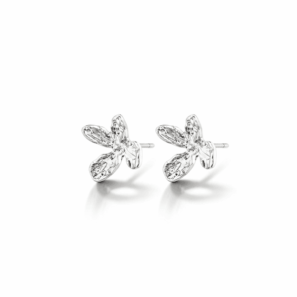 Hovedbilde PILGRIM AGLAIA øredobber sølvbelagt- Ø10mm