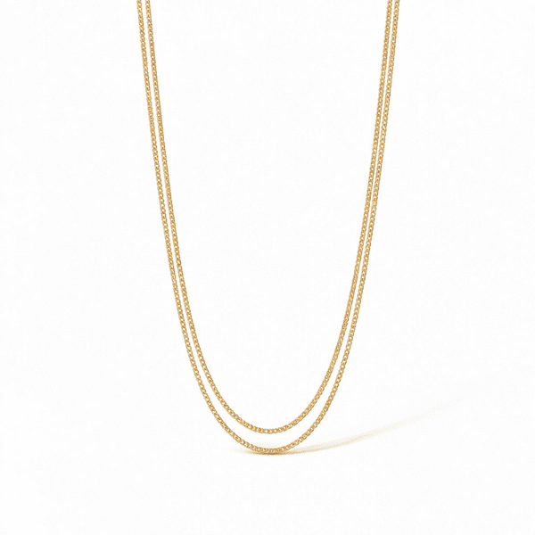 Hovedbilde PILGRIM JOJO halskjede gullbelagt 2pk