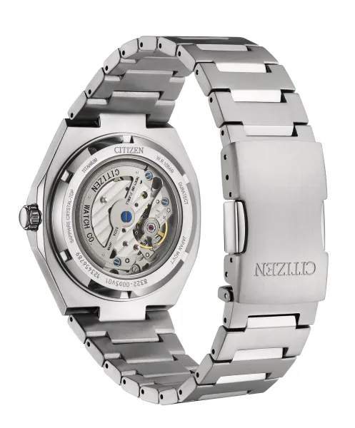 Hovedbilde Citizen Titan Automatikk Sølv / Blå 40,5mm