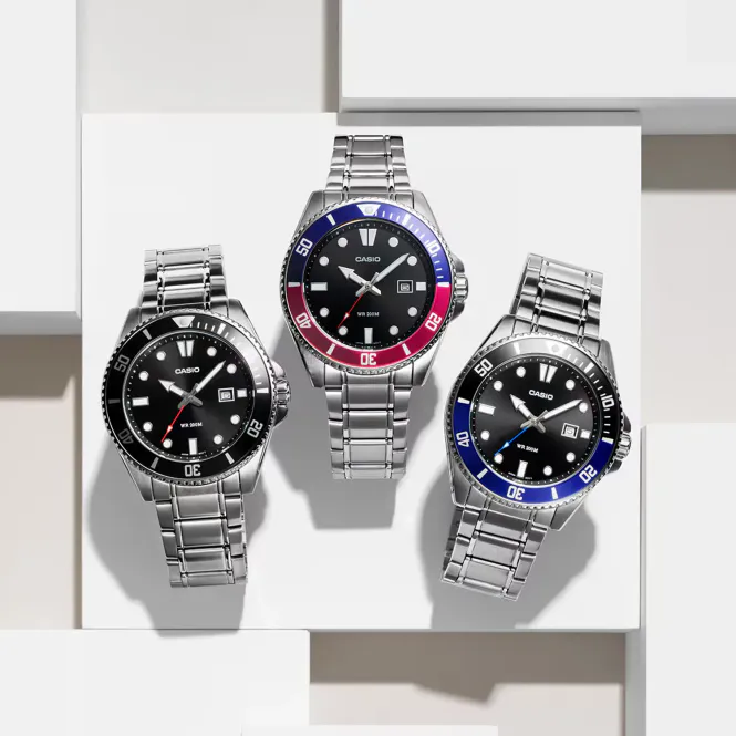 Hovedbilde Casio Timeless Ø46mm 200m' MDV-107D-1A1VEF