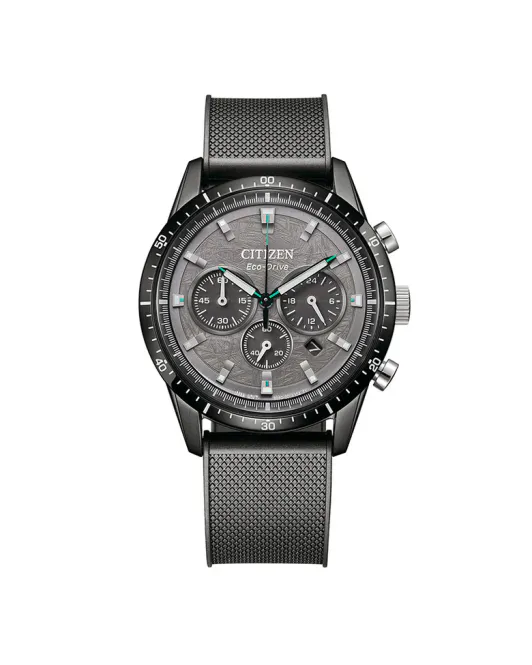 Hovedbilde Citizen Eco-Drive Chrono Mens Stål / Sort 40mm