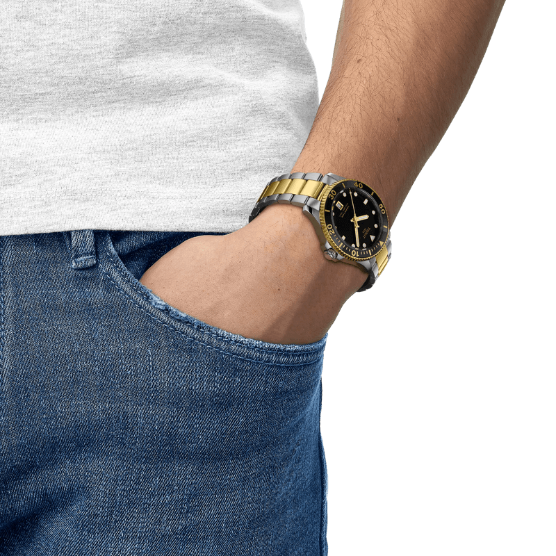 Tissot Seastar 1000 Quartz Ø40mm 300m sort