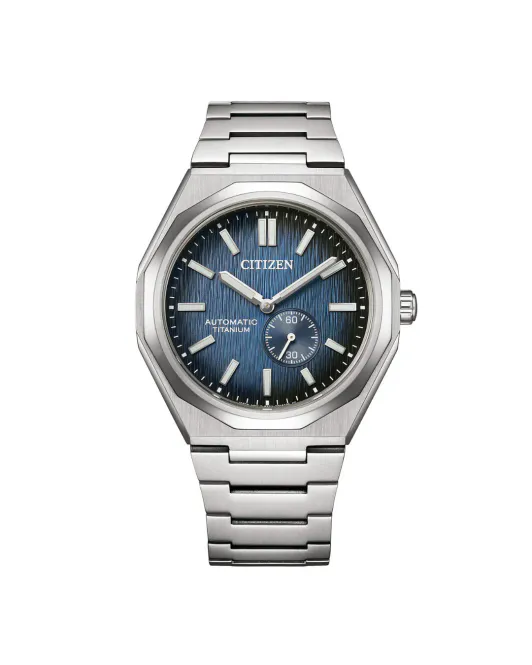 Hovedbilde Citizen Titan Automatikk Sølv / Blå 40,5mm