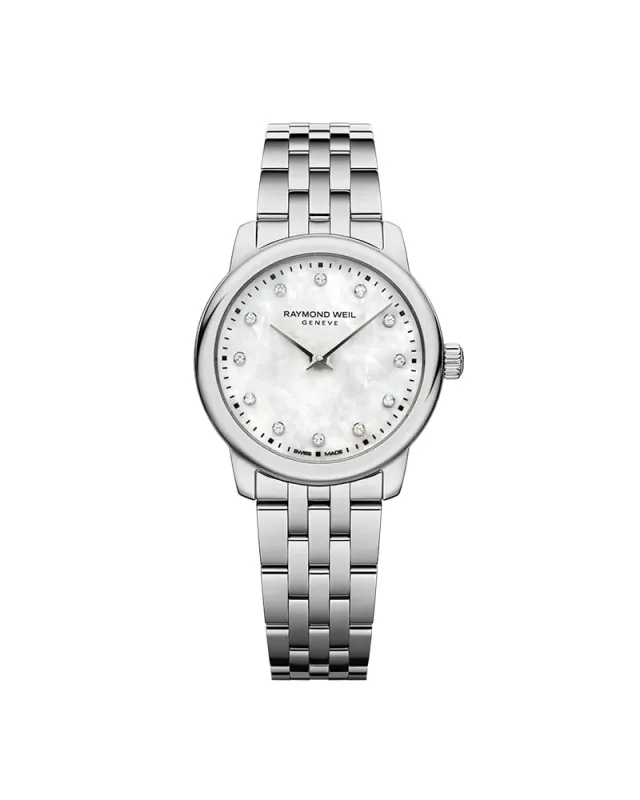 Raymond Weil Toccata Ø24mm, perlemor, 12 diamanter