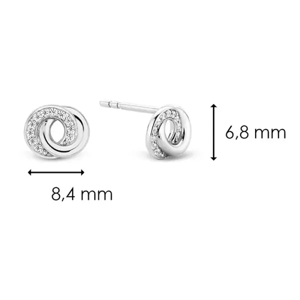 Hovedbilde Ti Sento ørepynt- med cubic Zirkonia