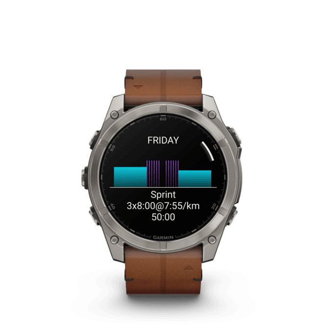 Hovedbilde Garmin fēnix® 8, Ø51mm 100m' AMOLED + ekstra ...