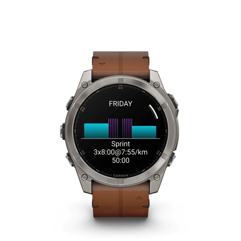 Garmin fēnix® 8, AMOLED, Ø51 mm + ekstra rem