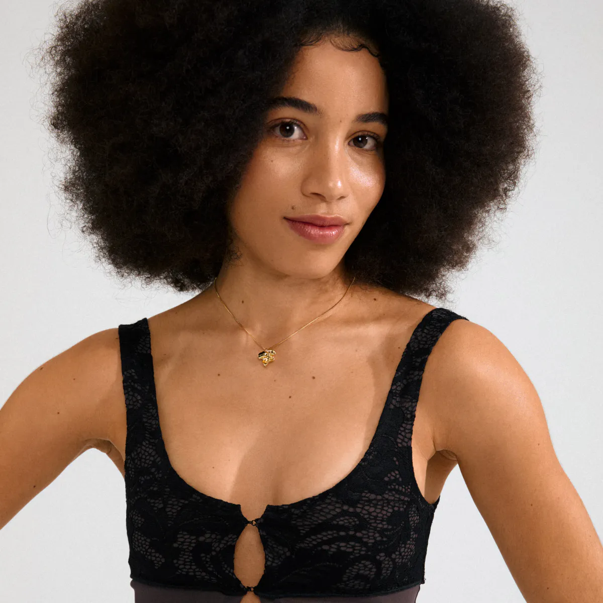 PILGRIM LUIS halskjede gullbelagt, 40 cm + 9 cm