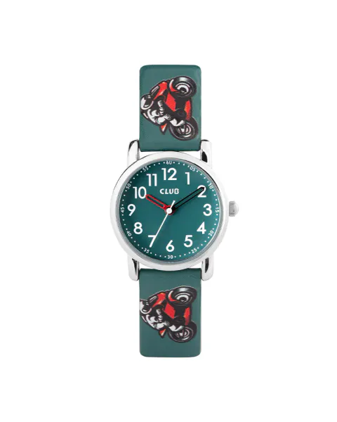 Hovedbilde Barneur Analog Grønn / Motorsykkel 27mm