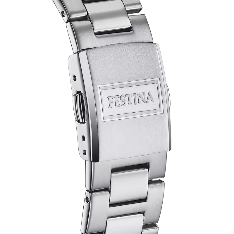 Festina Ø40mm 50m' Hvit/Stål 
