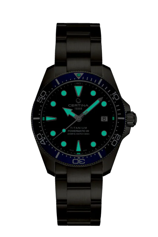 Certina DS Action Diver 38mm Titanium Automatic