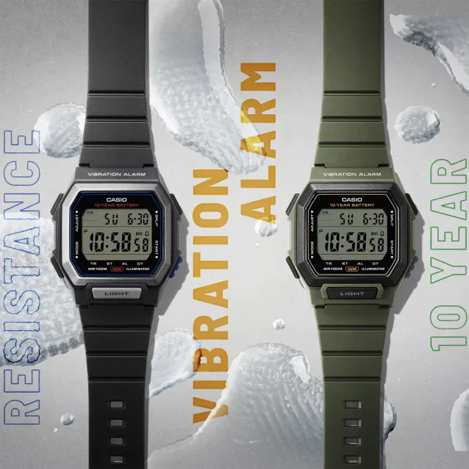 Hovedbilde Casio Timeless 42mm 10ATM W-738H-1AVEF