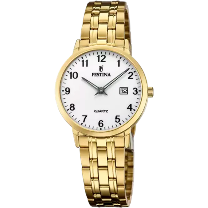 Hovedbilde Festina Hvit/Gulltonet stål Ø31mm   ref. F20514-1