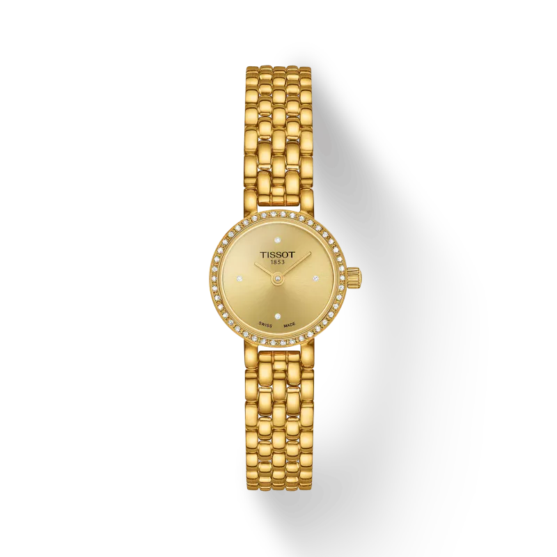 Tissot Lovely Round 20mm – med diamanter